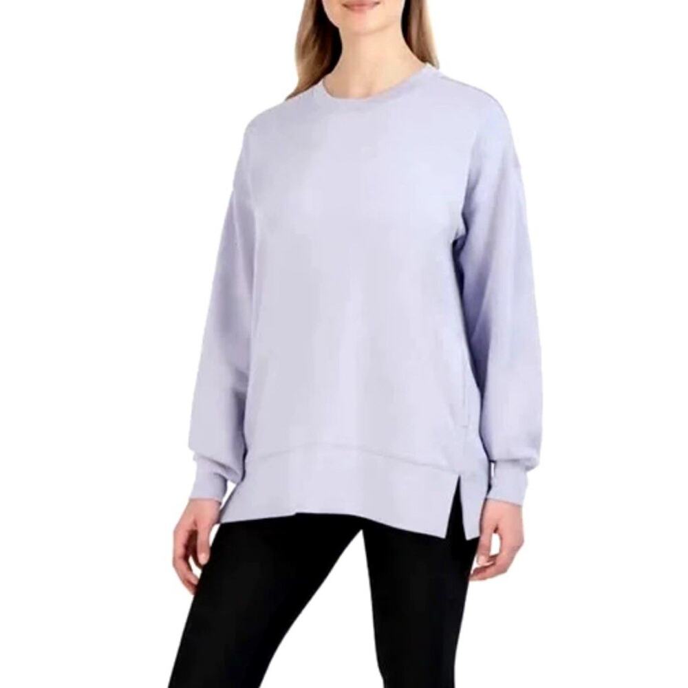 Sage Collective medium Long Sleeve sweatshirt Purple Crew casual Very Soft